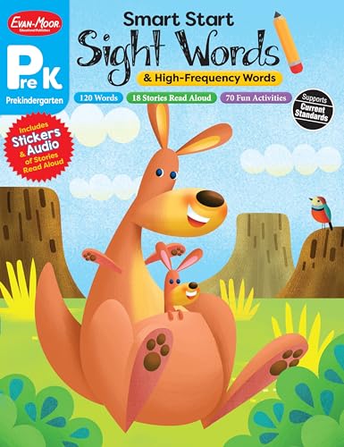 Smart Start: Sight Words & High-Frequency Words, Prek Workbook (Smart Start: Sight Words and High-Frequency Words)